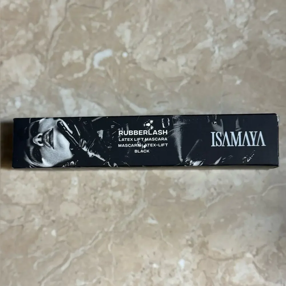Isamaya Rubberlash Latex Lift Black Mascara Vegan Cruelty Free New in Box 8.3ml